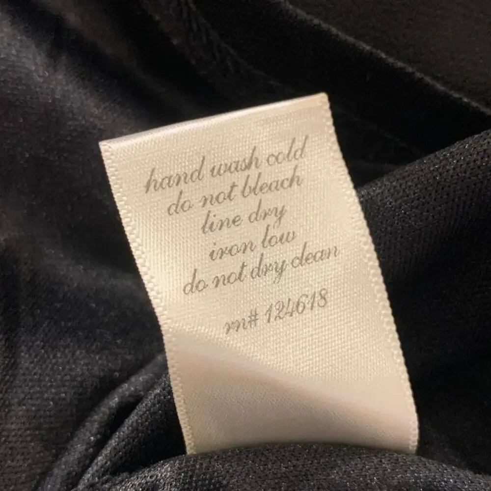 Tini Lili Large Strapless Chevron Zig Zag Hi Low Flowy Lined Formal Dress - Picture 7 of 7